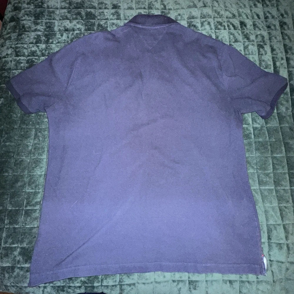 Tommy Hilfiger Mens Polo Shirt Double Extra Large (2XL) Navy Classic Prep